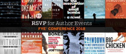 Register for the 2018 Penguin Random House FYE® Conference Author Events!