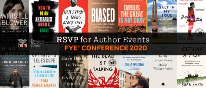 Register for the 2020 Penguin Random House First-Year Experience® Conference Author Events!