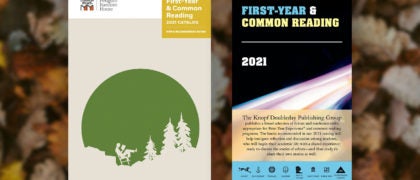 2021 Catalogs for First-Year & Common Reading