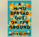 Book cover for A Mind Spread Out on the Ground against a light green and pink background