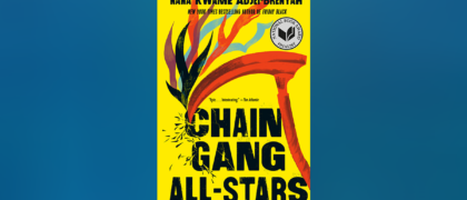 Chain Gang All Stars book against a blue background