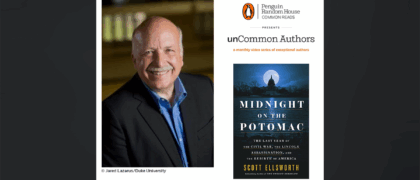 unCommon Authors, an Author Video Series: MIDNIGHT ON THE POTOMAC by Scott Ellsworth