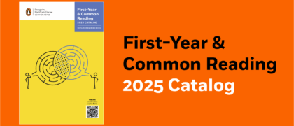 2025 Catalog for First-Year & Common Reading