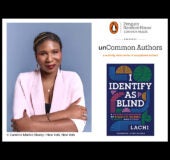 Lachi author photo and book image